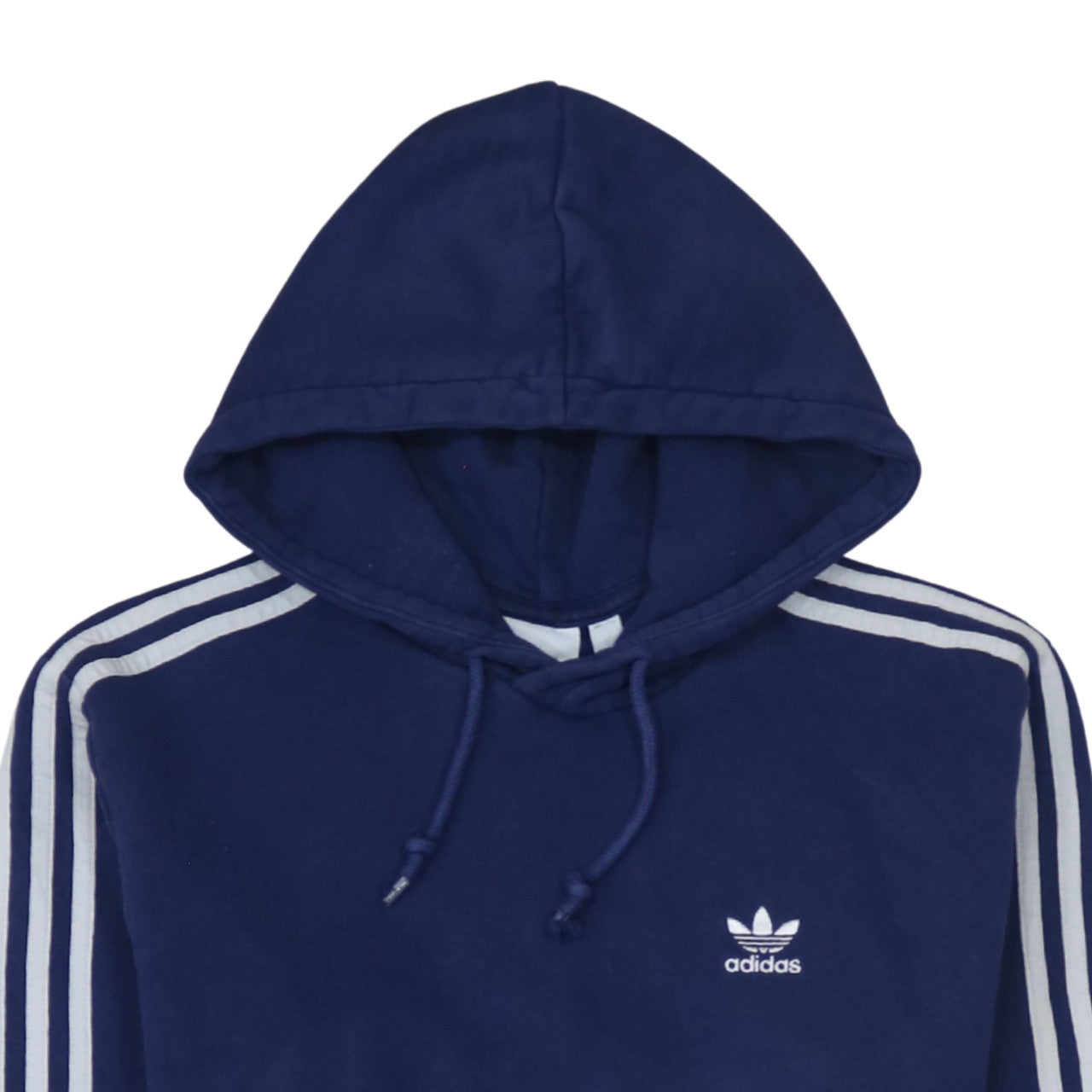Adidas Men's Blue Pullover Hoodie Size M Sports Fleece