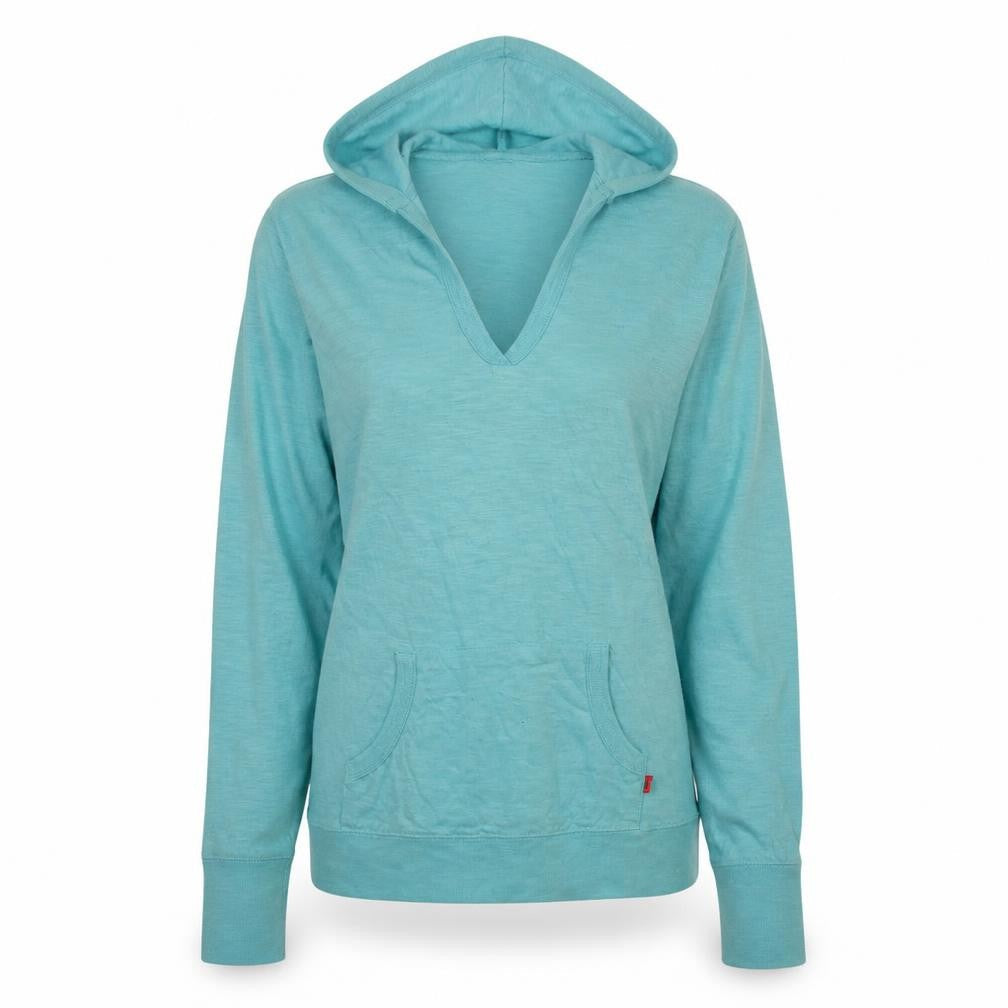Dickies Women Blue Pullover Hoodie 100% Cotton Size M Casual Soft