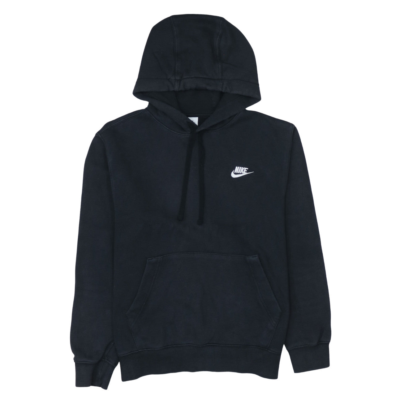 Nike Men's Black Pullover Hoodie Size S Regular Fit Sports Style