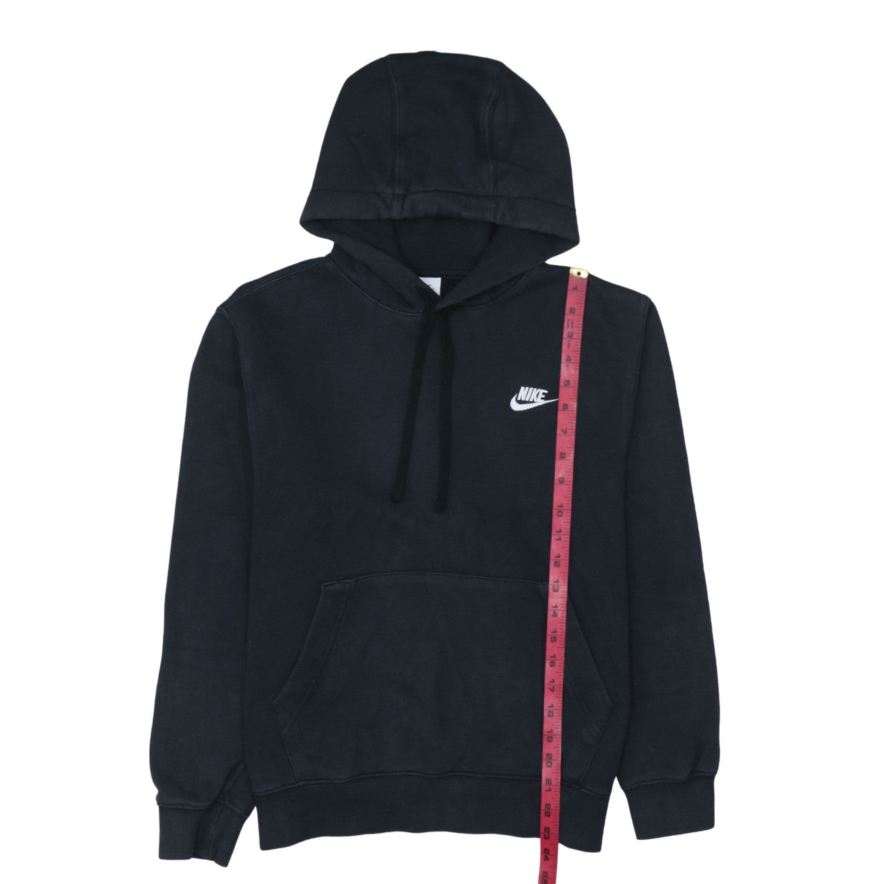 Nike Men's Black Pullover Hoodie Size S Regular Fit Sports Style