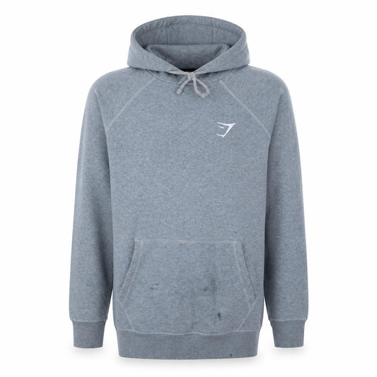Gymshark Men’s Grey XS Pullover Hoodie Regular Fit Sportswear