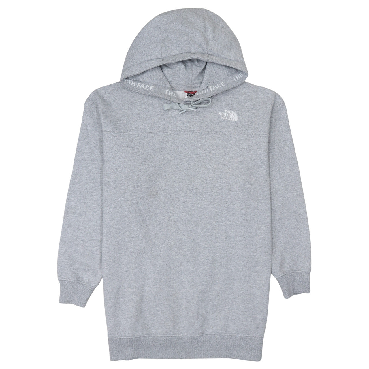 The North Face Women's Grey Pullover Hoodie XL Cotton Blend