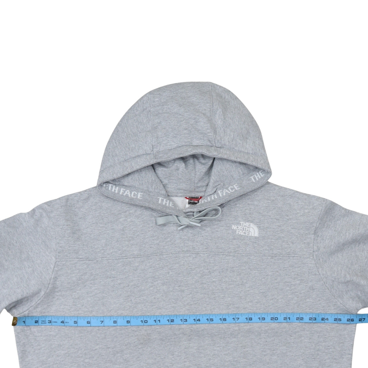 The North Face Women's Grey Pullover Hoodie XL Cotton Blend