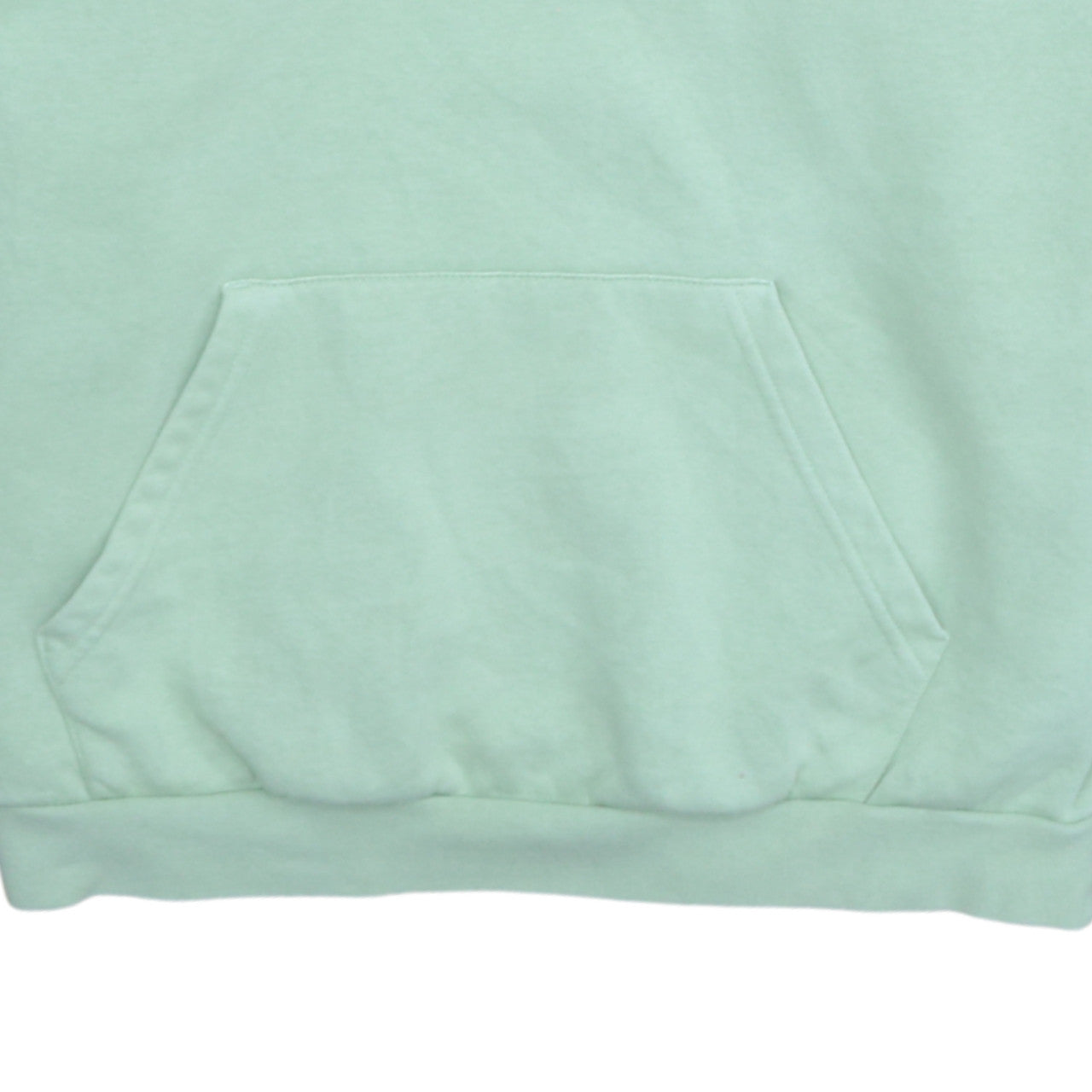 Adidas Women's Green Pullover Hoodie Size 14 Cotton Blend Logo Sweatshirt