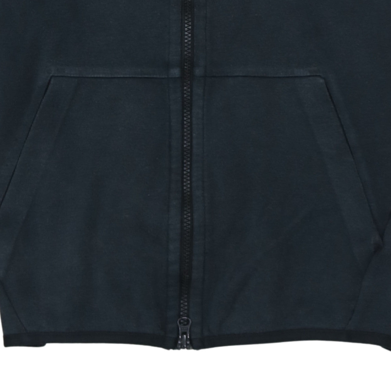 Nike Men's Black Small Full Zip Fleece Hoodie