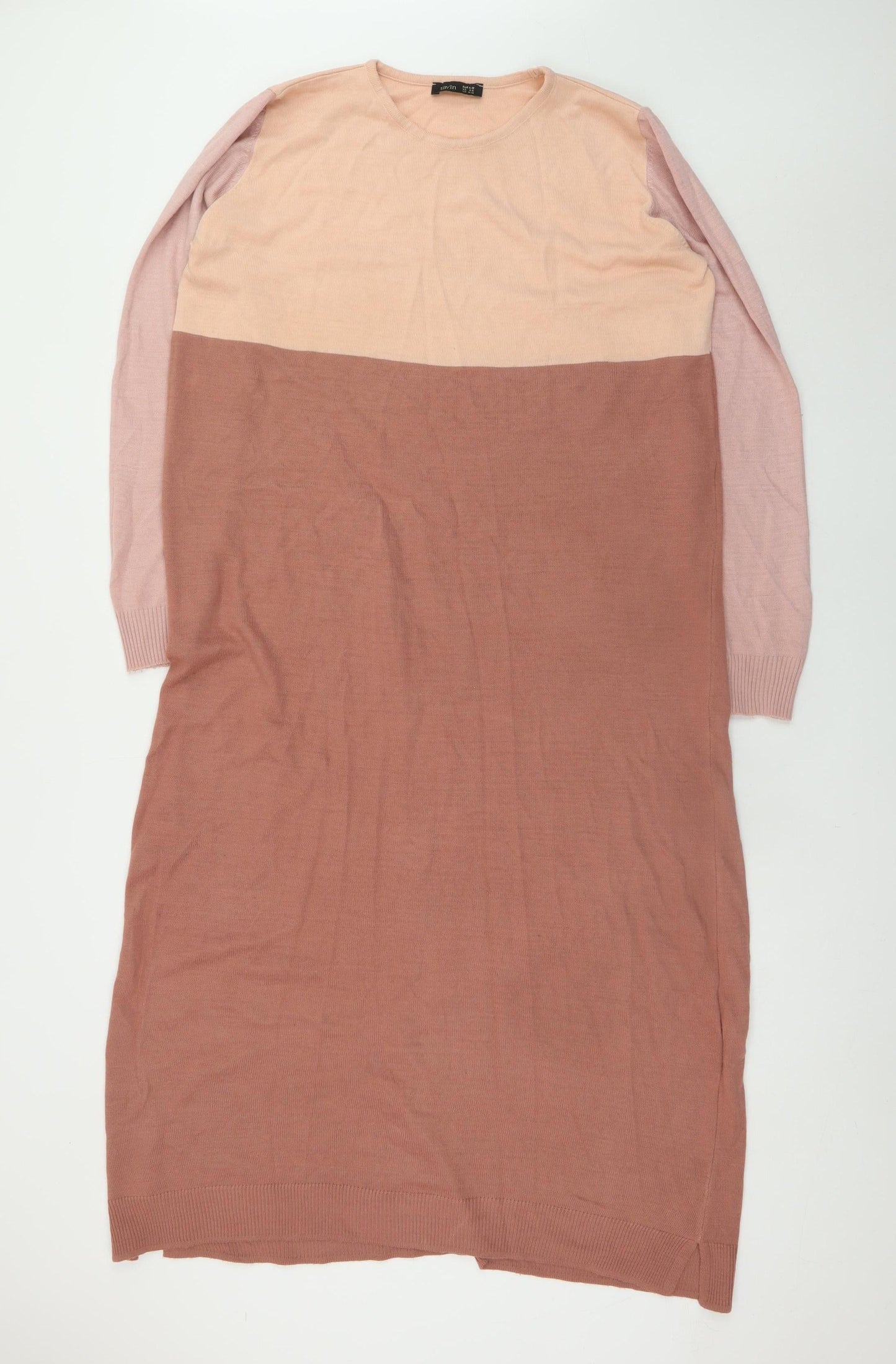 Tavin Women’s Multicoloured Midi Jumper Dress Size 10