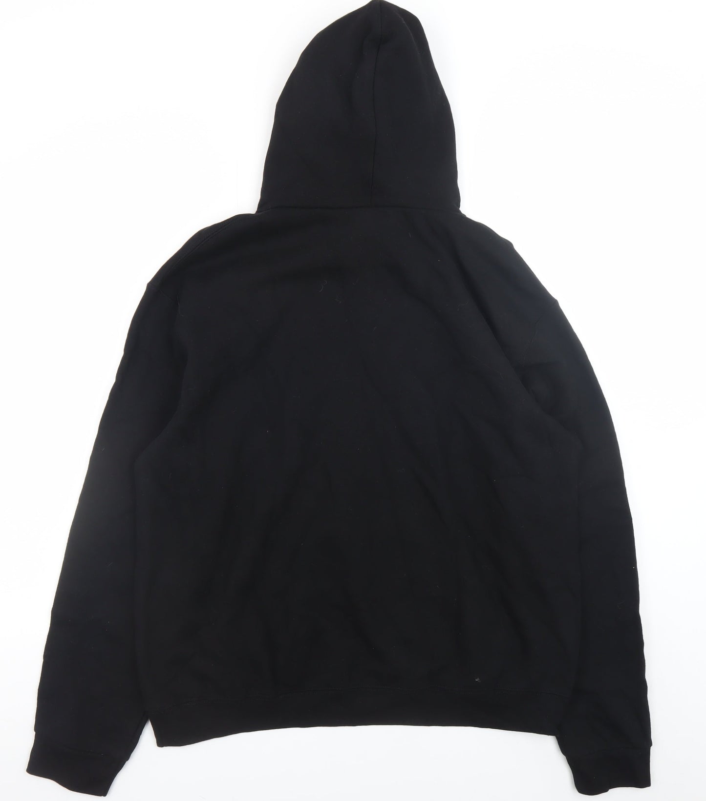 B&C Collection Unisex Black L Pullover Hoodie Funny Quote Design