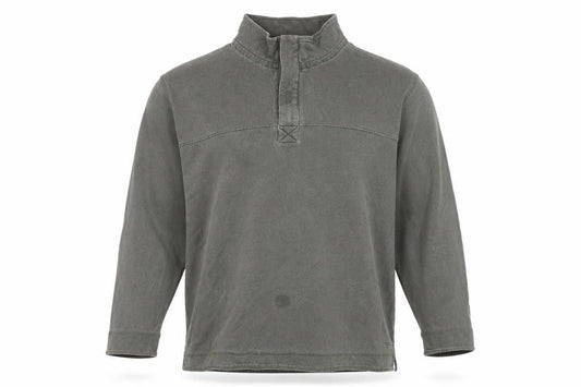 Cotton Traders Men’s Green 2XL Henley Sweatshirt