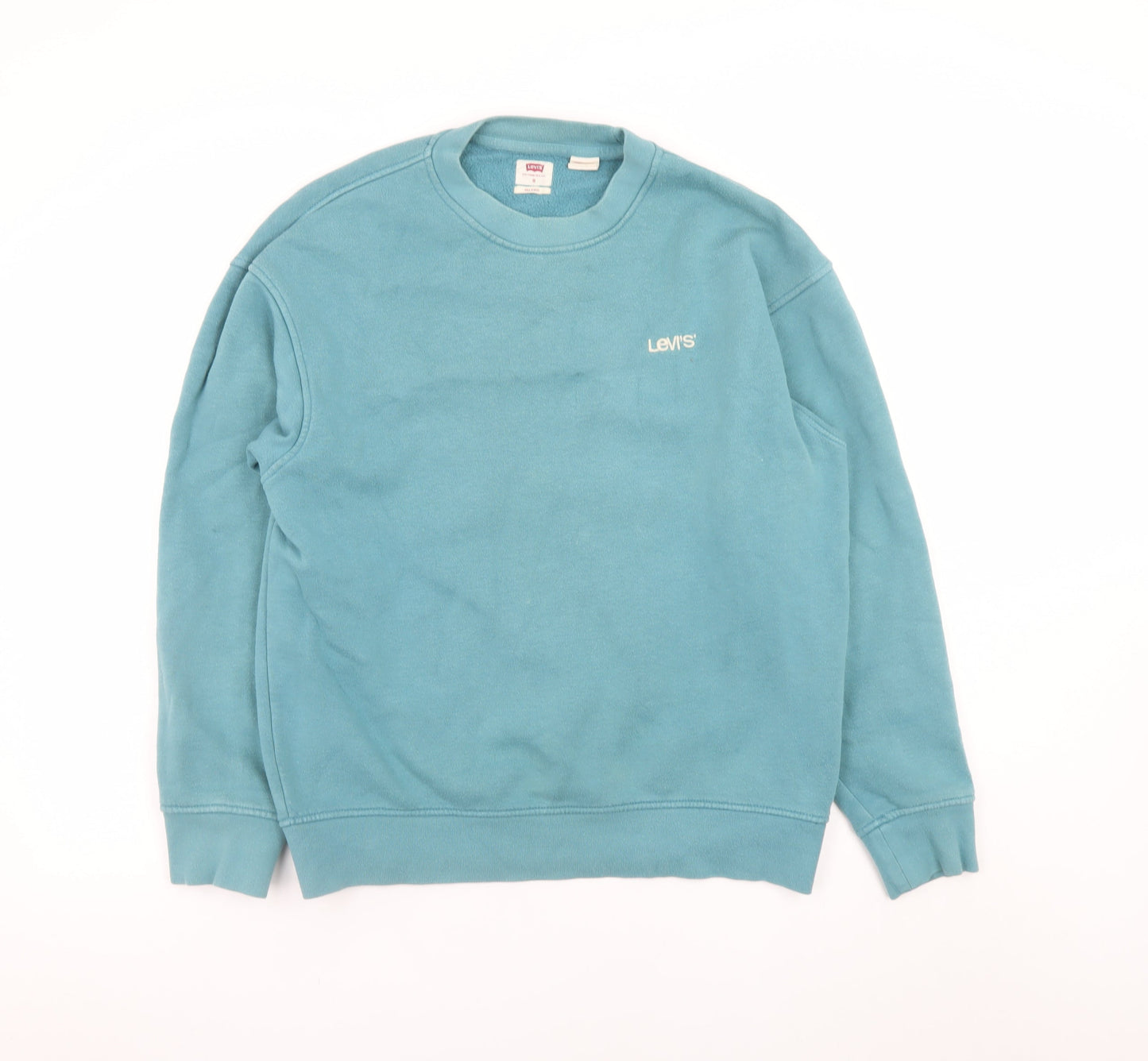 Levi's Men's Blue Relaxed Fit Crew Neck Sweatshirt Size S