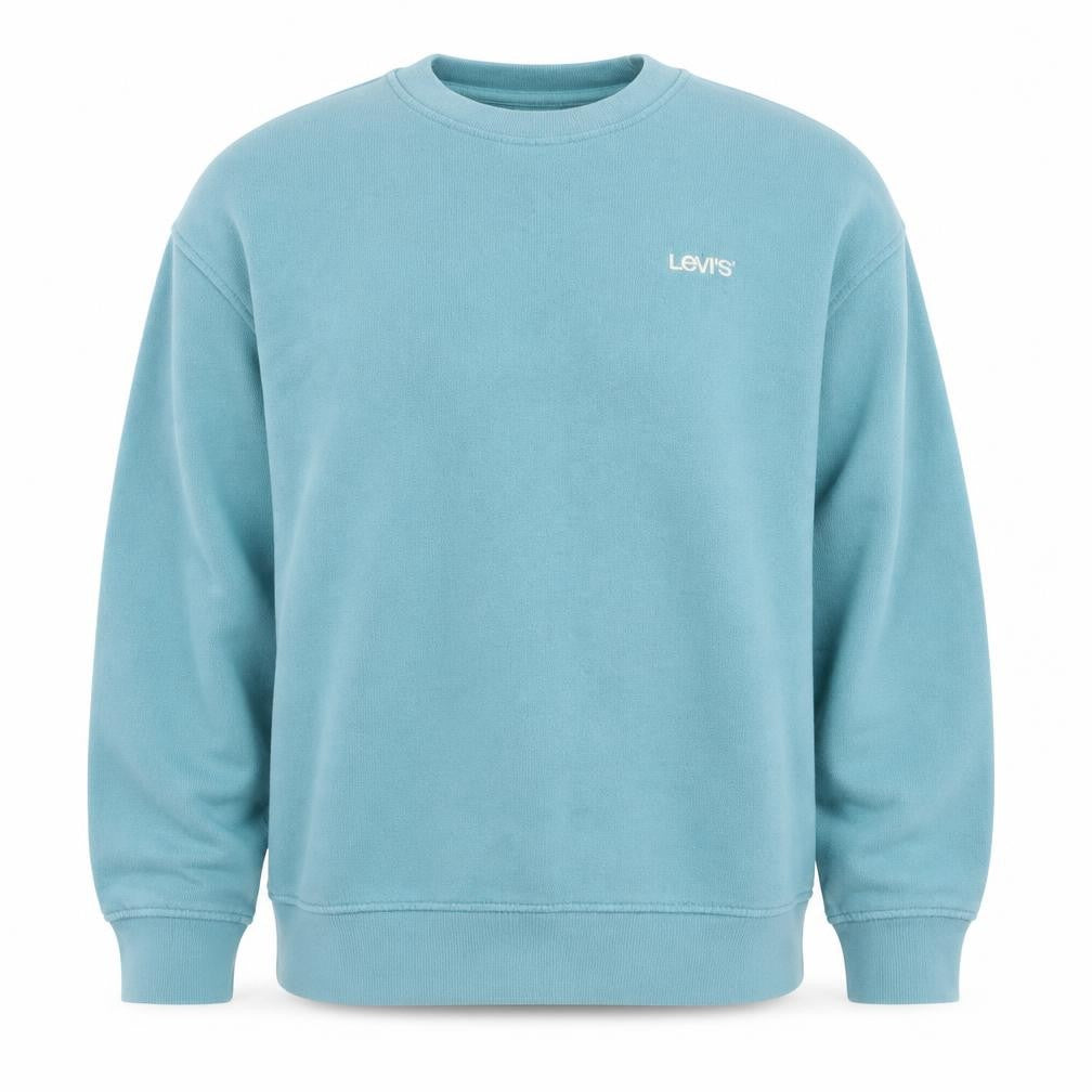 Levi's Men's Blue Relaxed Fit Crew Neck Sweatshirt Size S