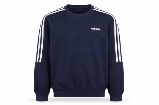 Adidas Men's Blue Crew Neck Pullover Sweatshirt Size M