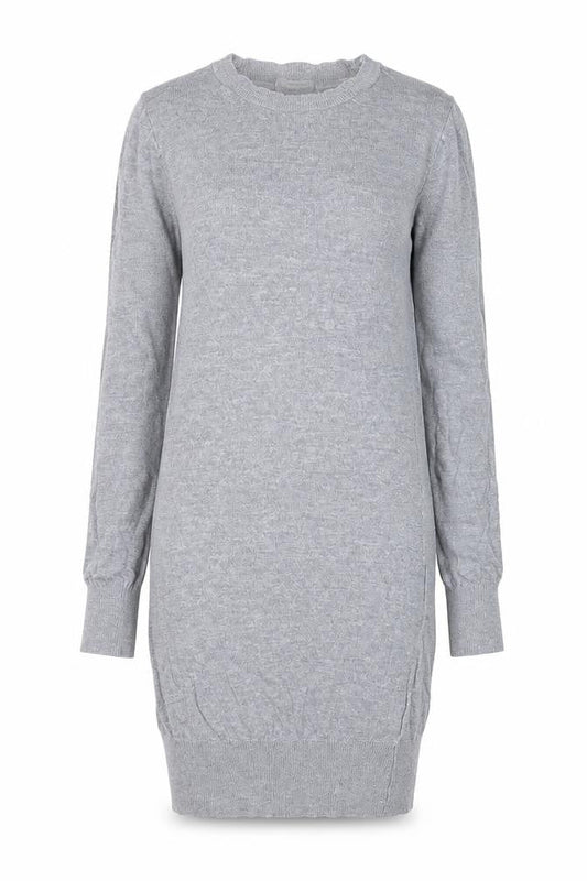 American Apparel Women Grey Knit Jumper Dress M Long Sleeve