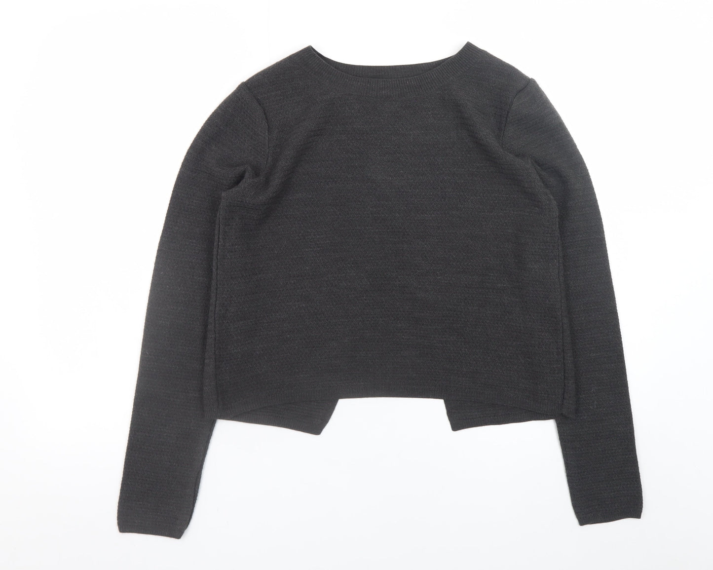 Fat Face Womens Black Acrylic Knit Cardigan UK 10
