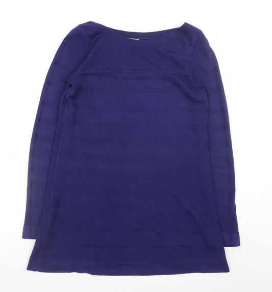Marks and Spencer Women’s Blue Knit Shift Dress Size 12