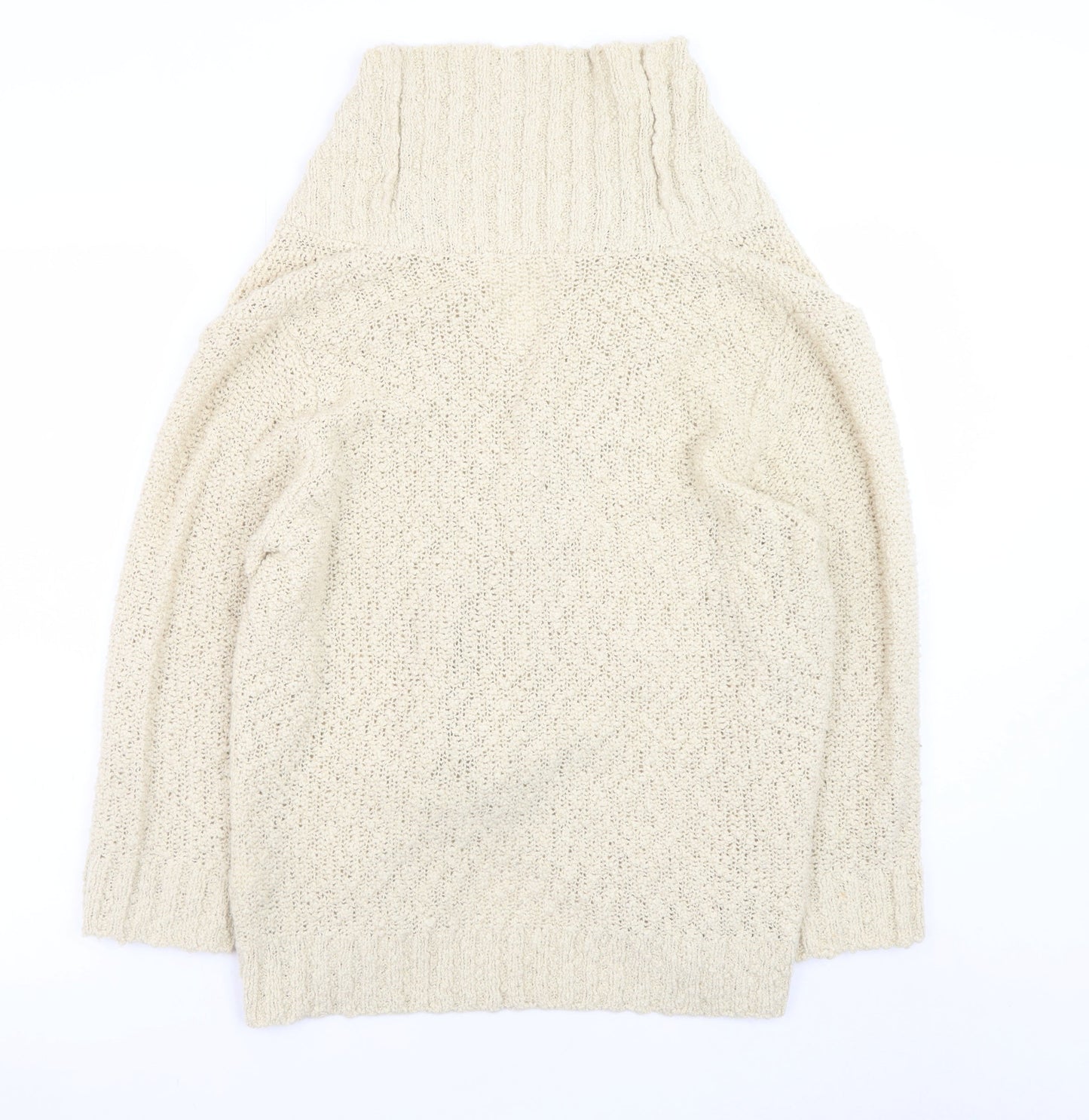 Marks and Spencer Women’s Beige Chunky Knit Cardigan UK 22