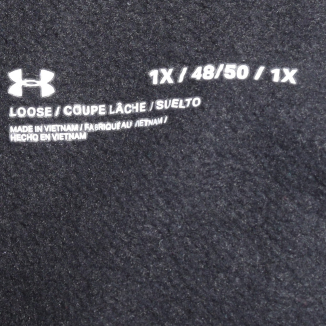 Under Armour Men's Black XL Pullover Hoodie with Logo