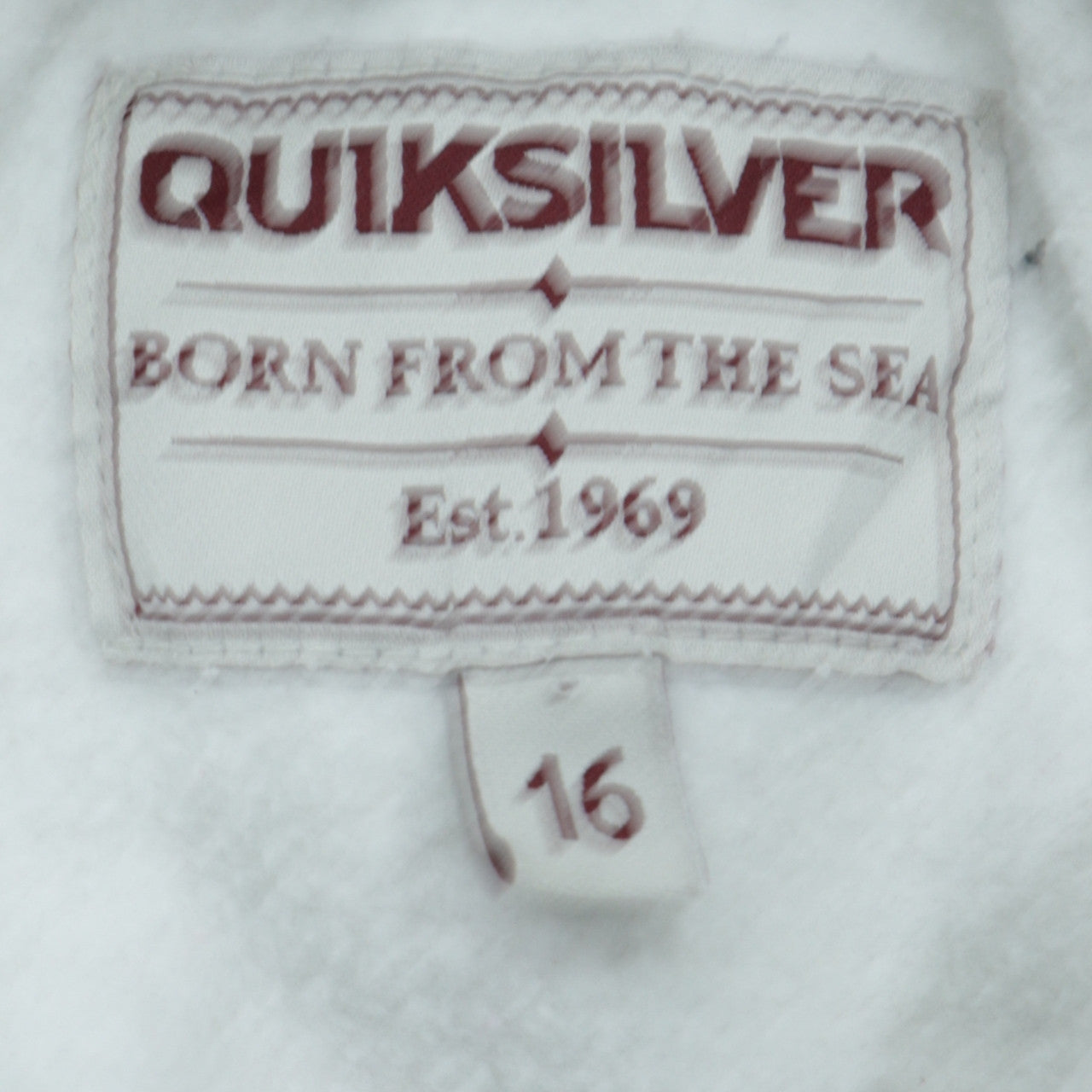 Quiksilver Unisex Grey Size 16 Full Zip Track Jacket