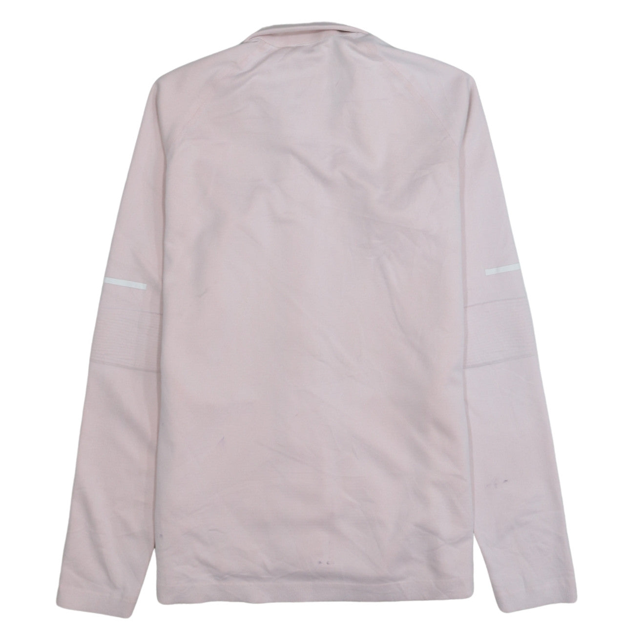 Adidas Womens Pink Medium Running Track Jacket Full Zip Lightweight