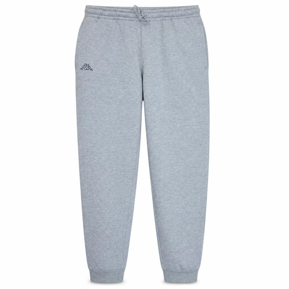 Kappa Men’s Grey XL Sweatpants Tapered Casual Jersey Trousers