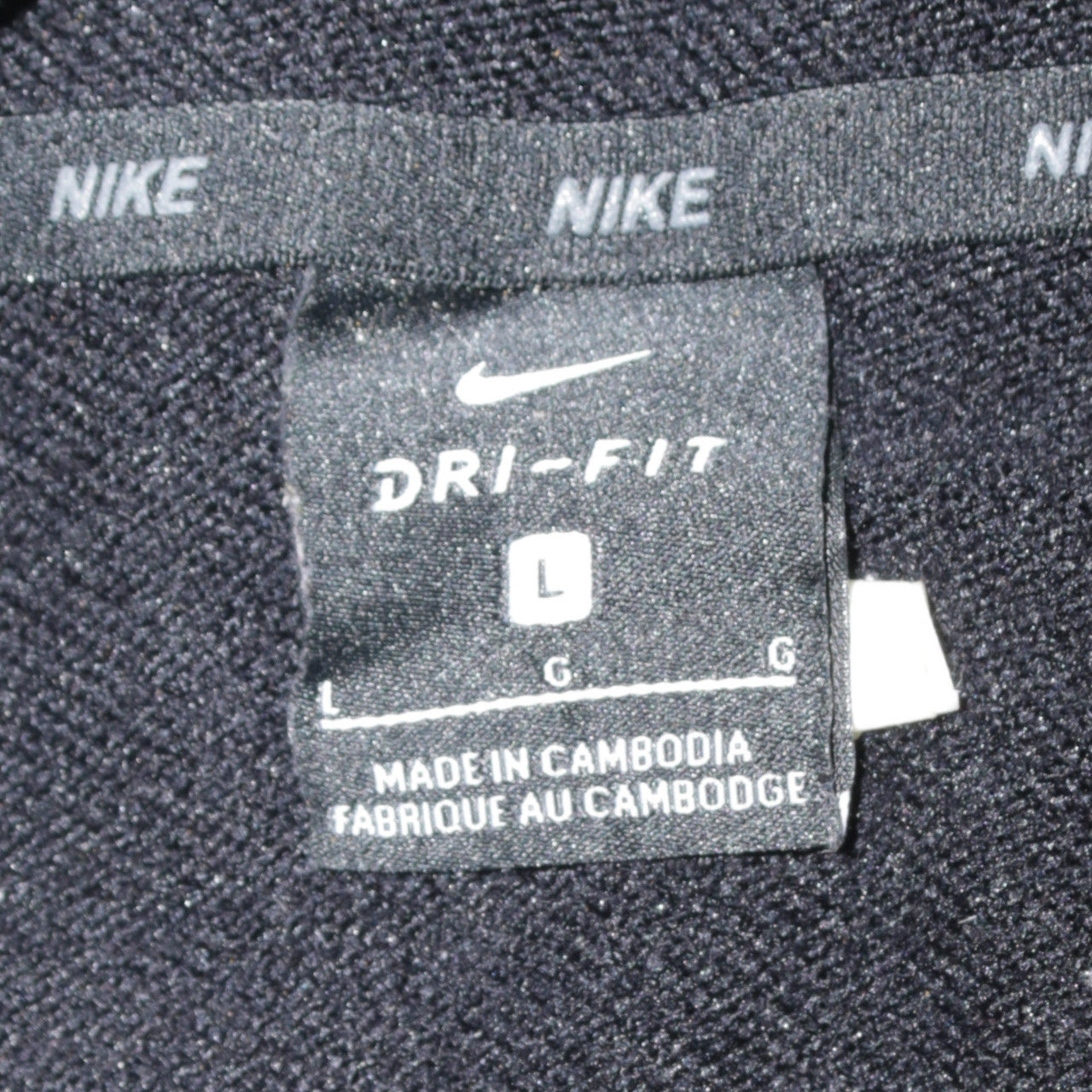 Nike Women’s Black Dri-FIT Full Zip Hoodie Size L