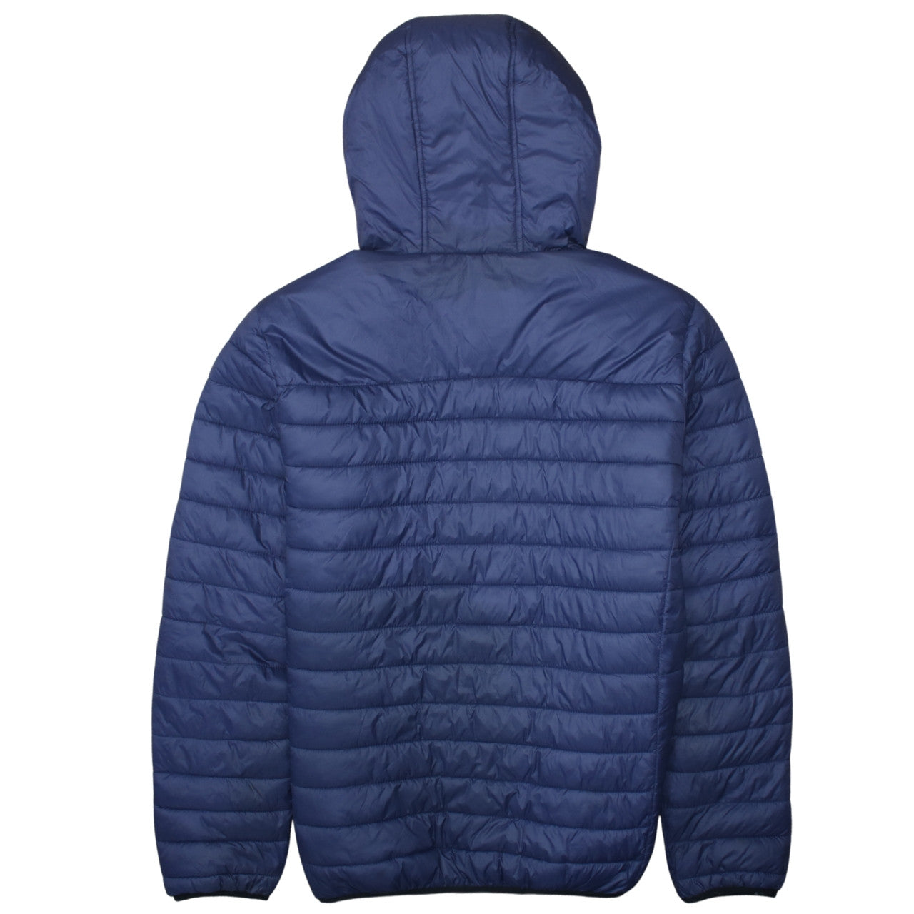 Kappa Men's Blue Hooded Puffer Jacket Size L Casual Sportswear