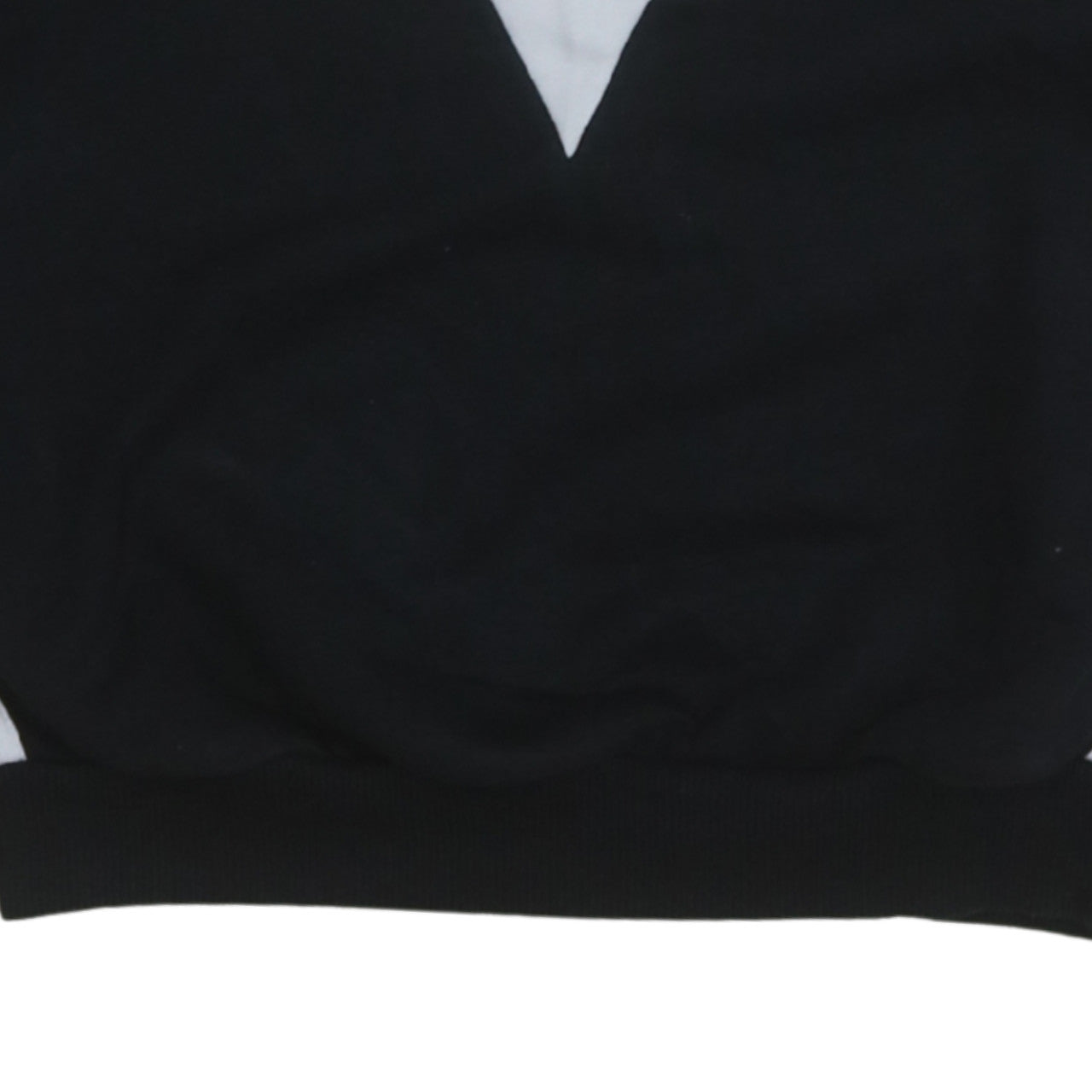 Adidas Women’s Beige Black Colourblock Crew Neck Sweatshirt Size 6