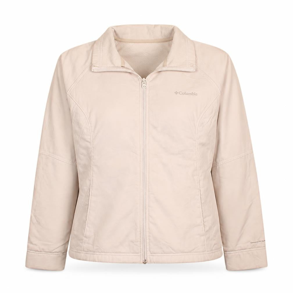 Columbia Women's Ivory XL Softshell Activewear Jacket