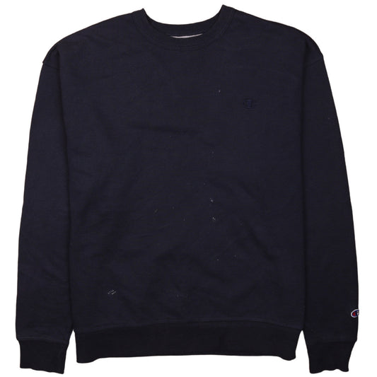 Champion Men’s Blue XL Pullover Crew Neck Sweatshirt