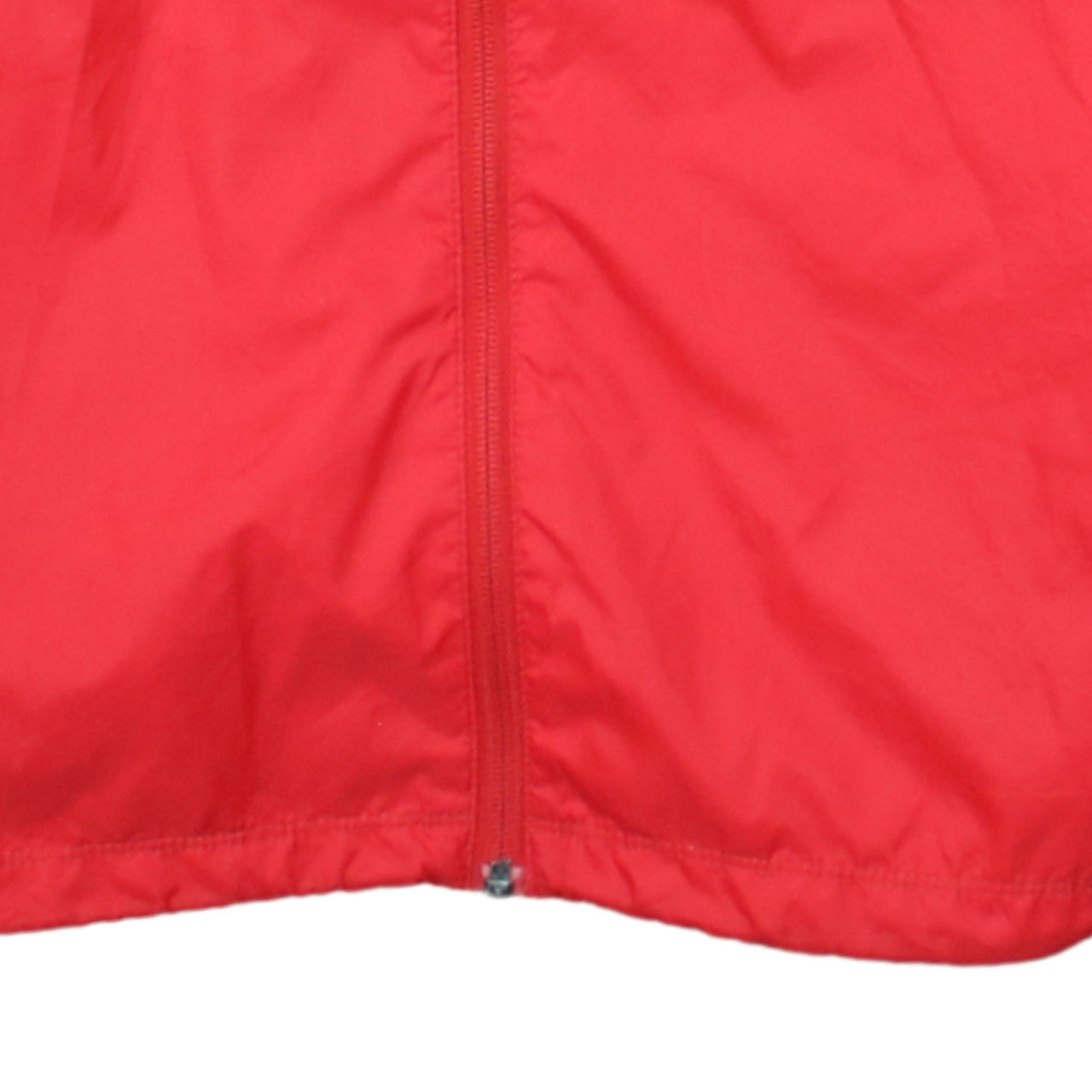 Nike Boys Red Windbreaker Football Jacket 13-15 Years Hooded Full Zip