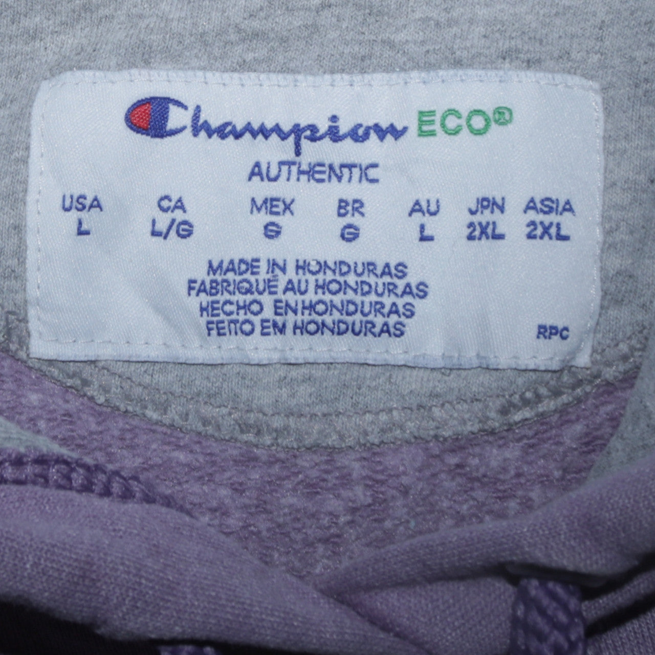 Champion Girls Pink Pullover Hoodie Sweatshirt - Size L Cotton Blend