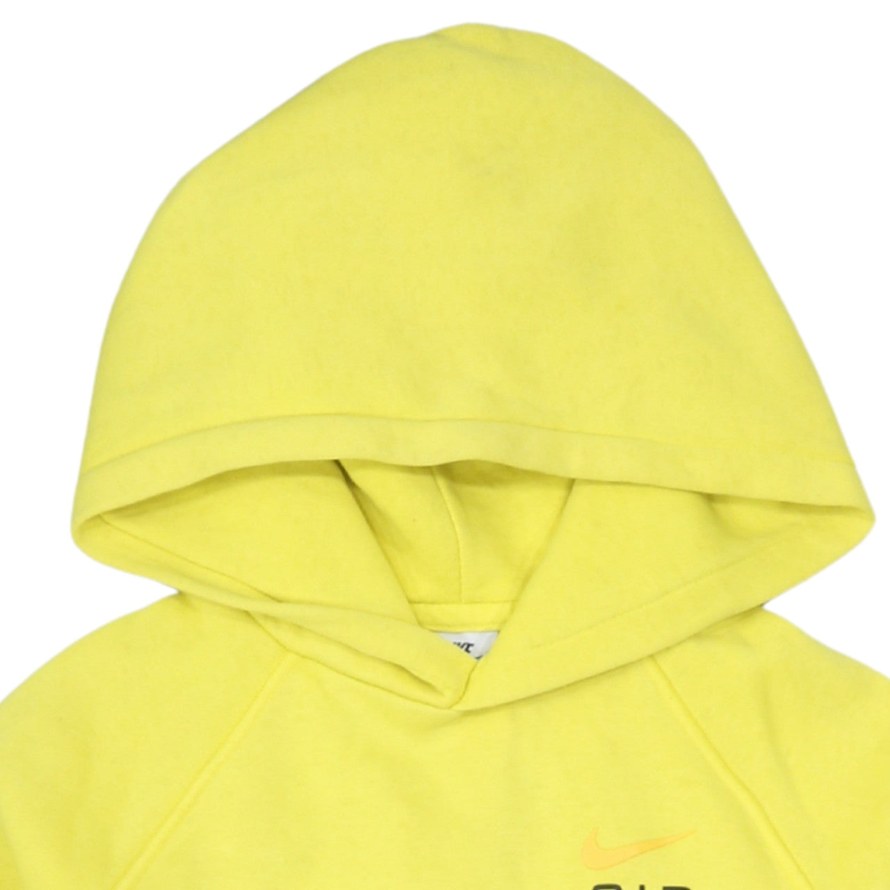 Nike Boys Yellow 'Air' Pullover Fleece Hoodie Size L (147-158cm)