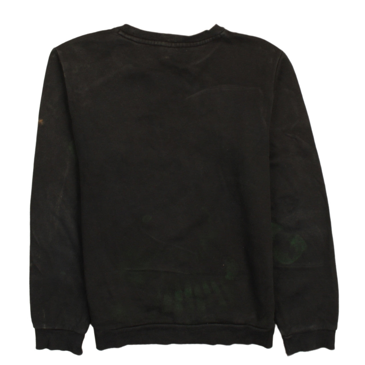 Puma Boys Black Crew Neck Logo Pullover Sweatshirt 11-12 Years