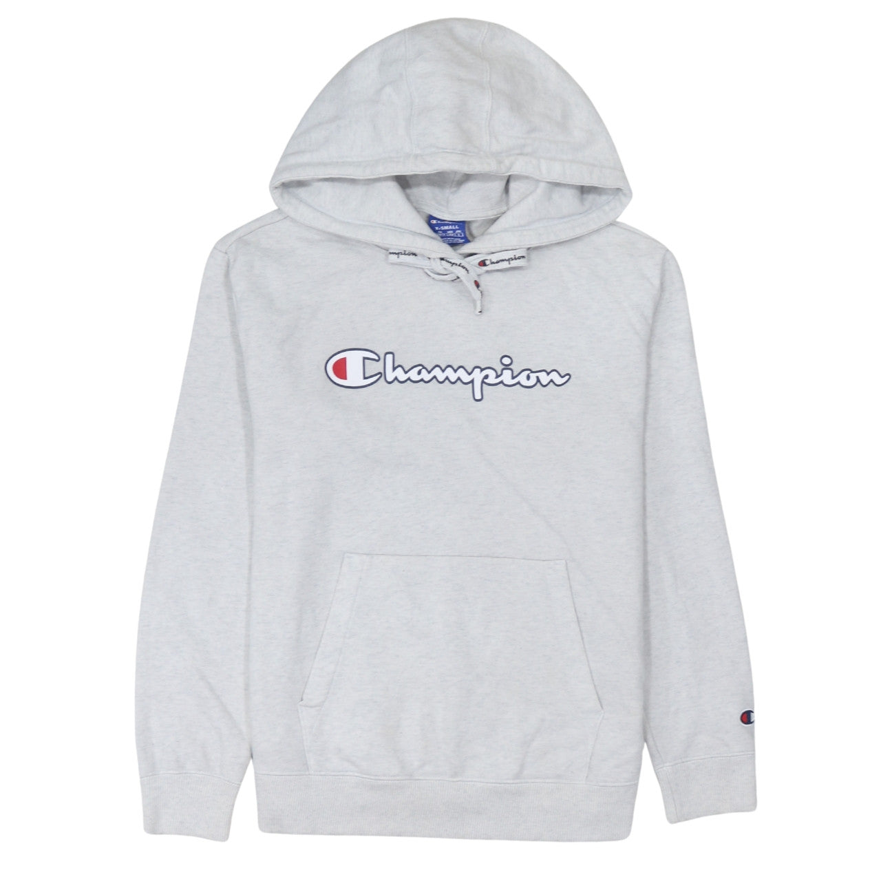 Champion Womens Light Grey XS Pullover Hoodie Sweatshirt
