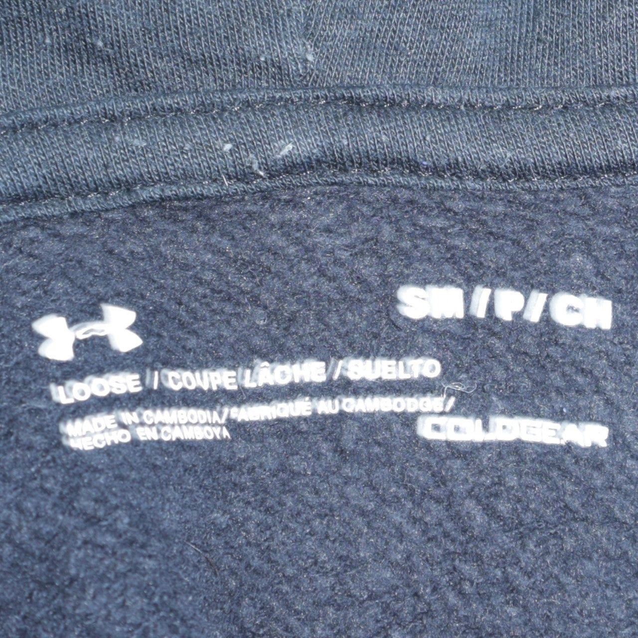 Under Armour Women Black Small Pullover Hoodie ColdGear Fleece