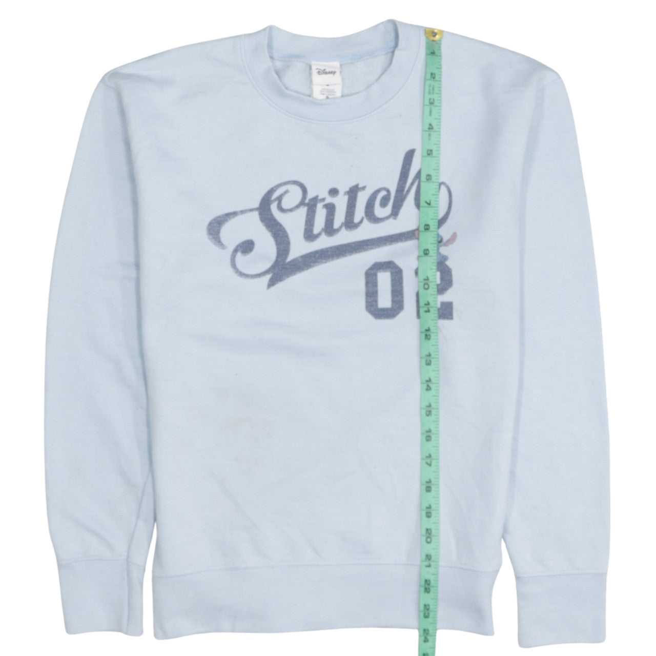 Disney Women’s Blue Stitch 02 Sweatshirt Size S Classic Fit