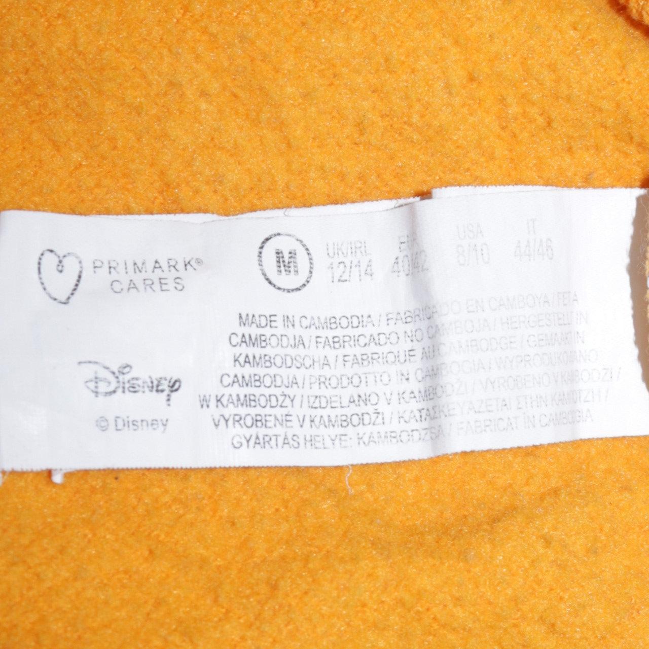 Disney Primark Women Yellow Mickey & Co Sweatshirt Size M 12/14