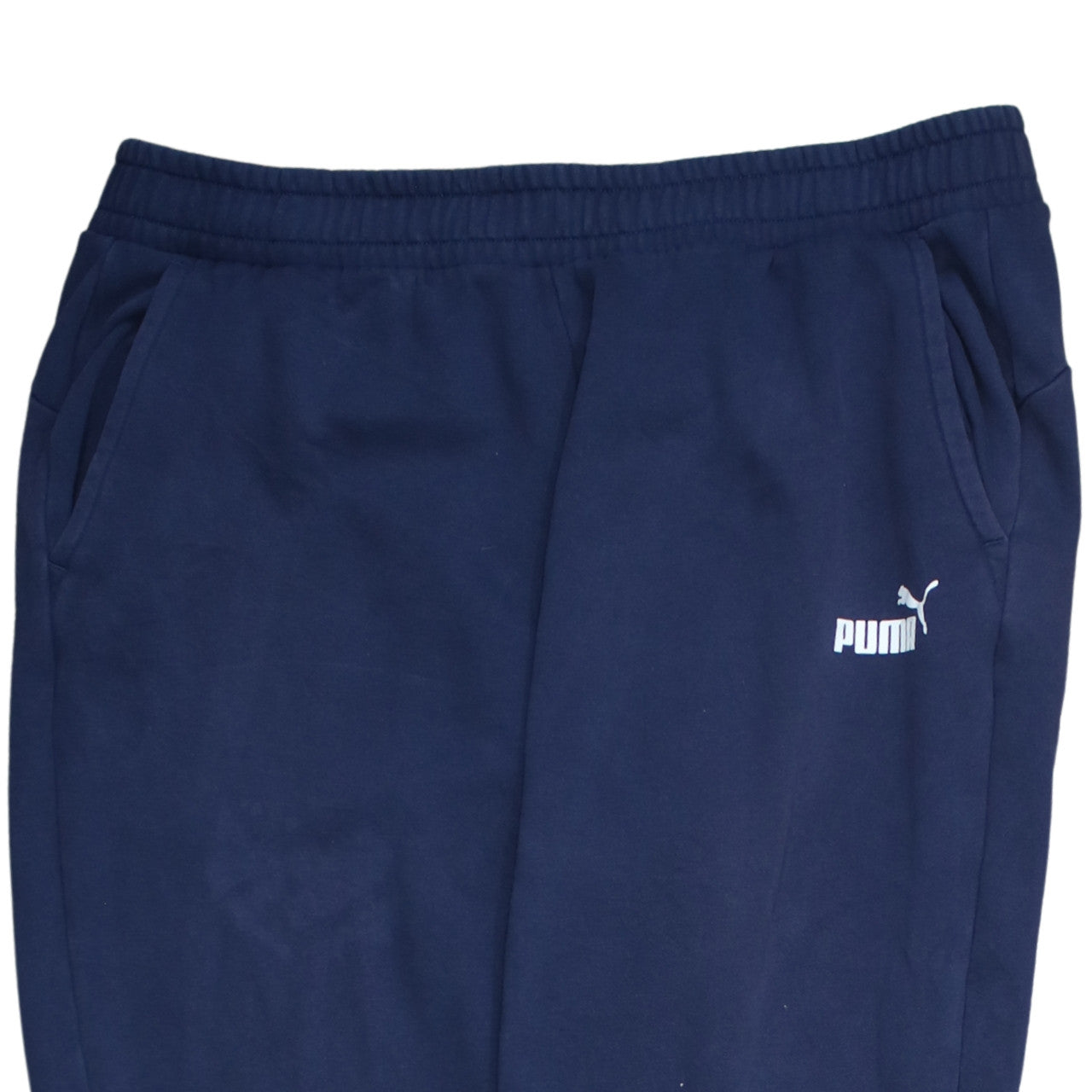 Puma Men's Blue 2XL Jogger Fleece Sweatpants Tapered Fit Activewear