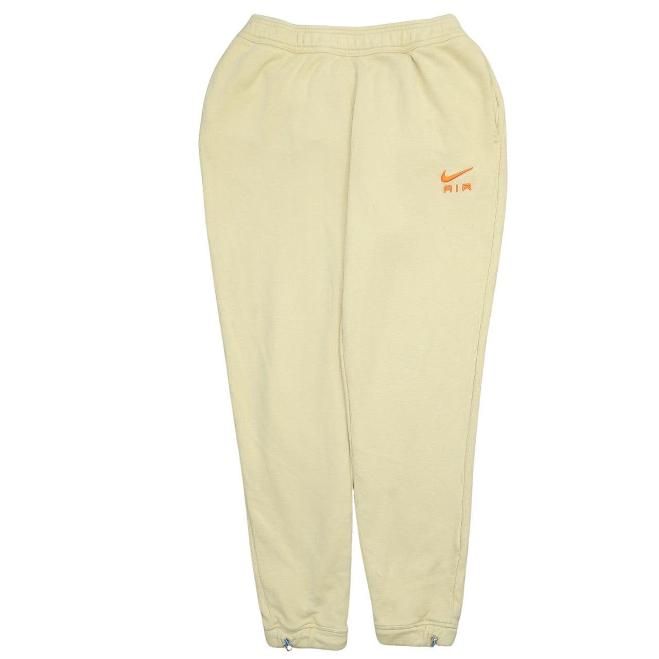 Nike Air Men's Beige Fleece Jogger Trousers Size M