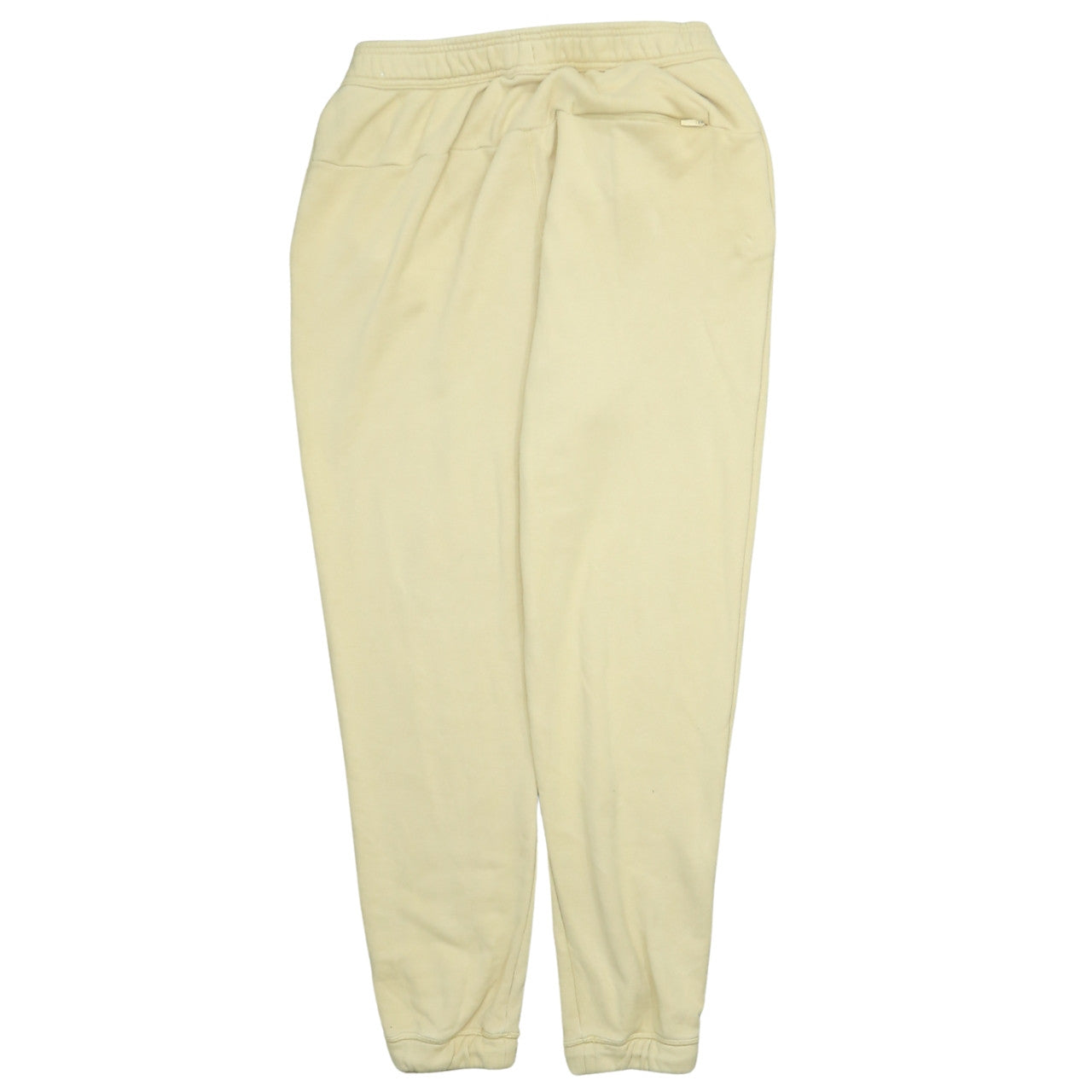 Nike Air Men's Beige Fleece Jogger Trousers Size M