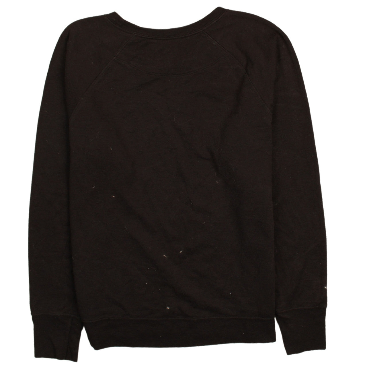 Champion Men’s Black Pullover Sweatshirt L Crew Neck Logo Regular Fit