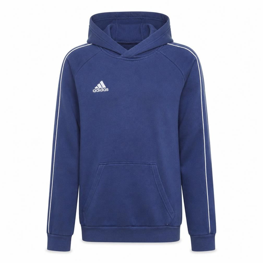 Adidas Men's Blue Pullover Hoodie Size S Sports Fleece Sweatshirt