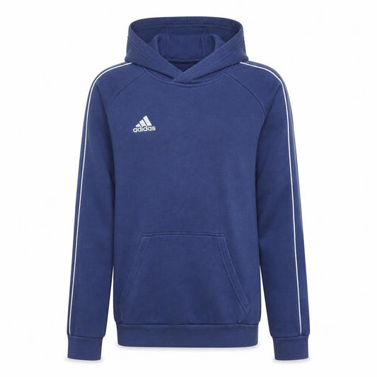 Adidas Men's Blue Pullover Hoodie Size S Sports Fleece Sweatshirt