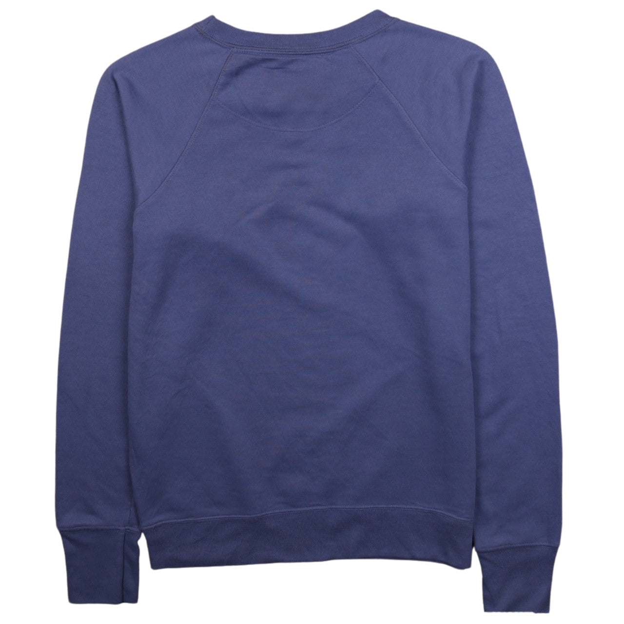 Champion Womens Blue XS Pullover Sweatshirt Crew Neck Logo Cotton Blend