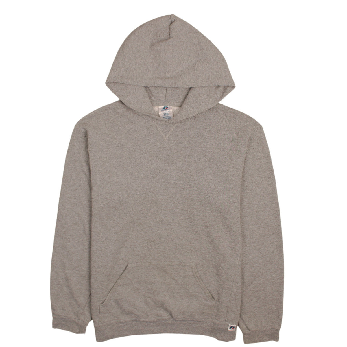 Russell Athletic Boys Grey XL Pullover Hoodie Fleece Sweatshirt