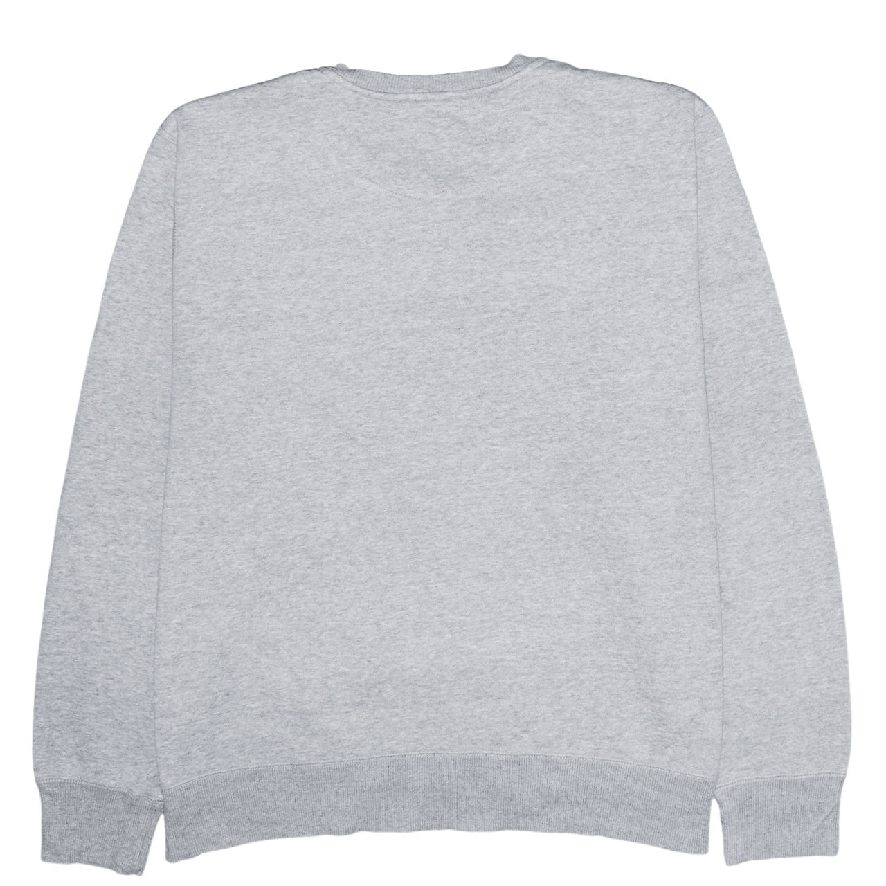 Nike Men's Grey L Pullover Crew Neck Logo Sweatshirt