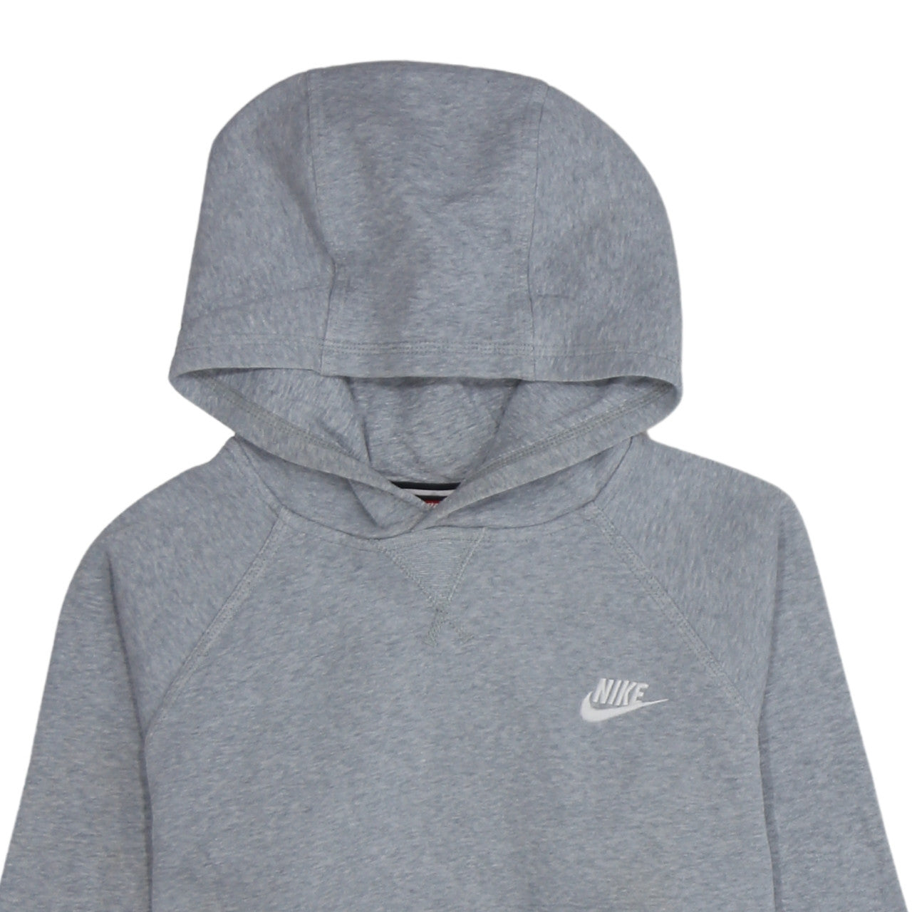 Nike Boys Grey Pullover Hoodie XL 13-15 Years Fleece Sweatshirt