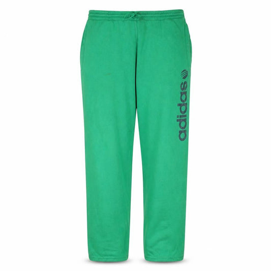 Front view of Adidas Neo Label Men's Green Jogger Sweatpants, size M