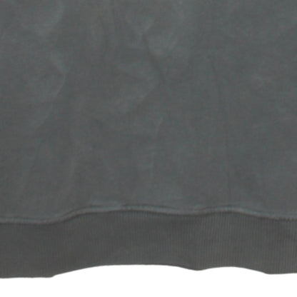 Additional view of Adidas boys’ grey pullover sweatshirt 10-11 years crew neck logo fleece