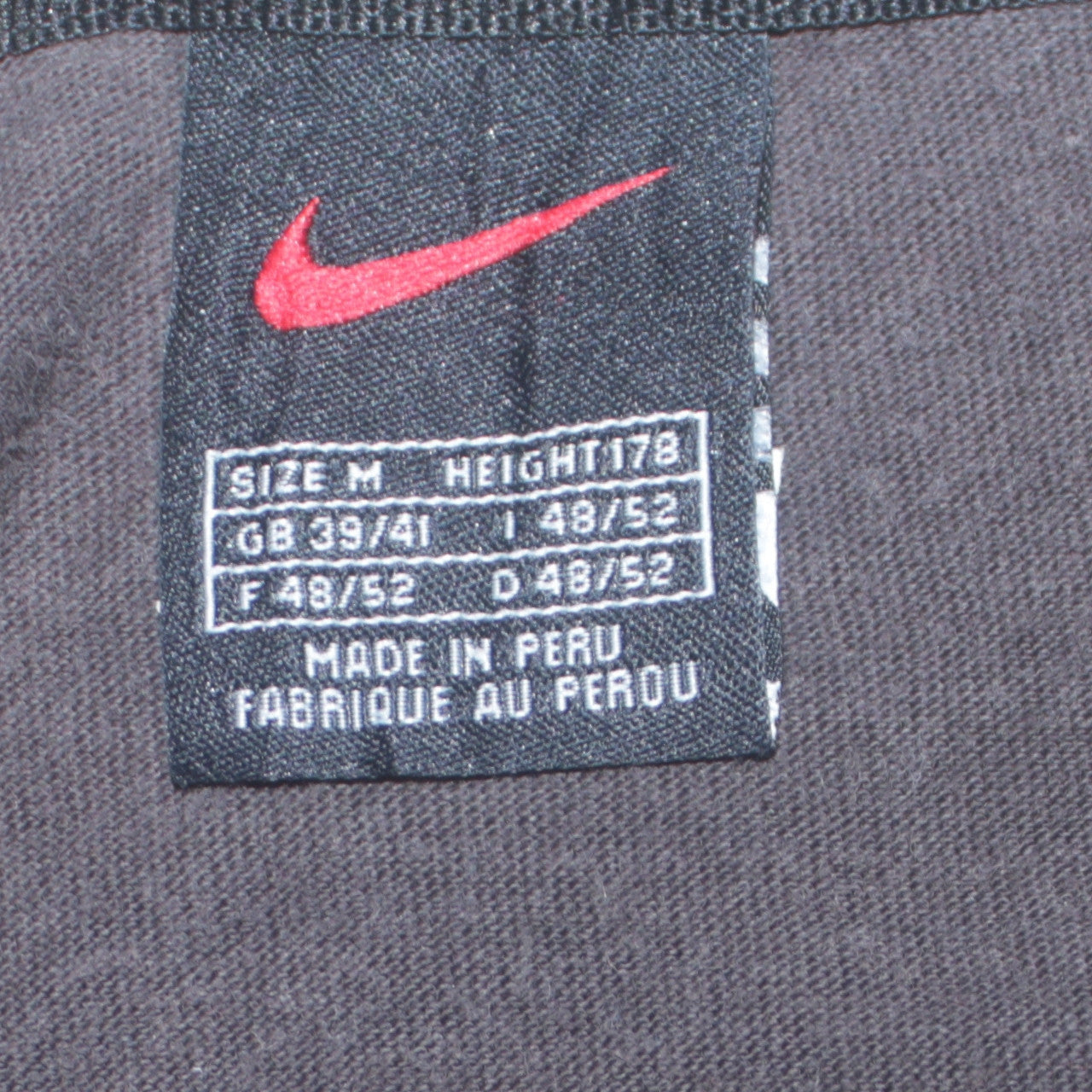 Nike Men's Black Cotton Crew Neck Short Sleeve Sports T-Shirt M