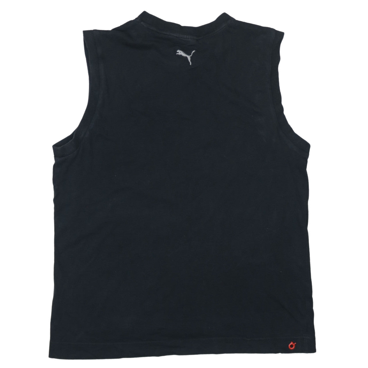 Puma Mens Black Sleeveless Tank Top L Sports Jersey